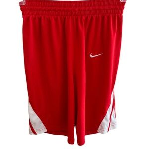 Nike Dri-Fit Mens Shorts Red Size XL